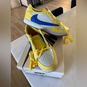 Travis Scott Jordan Low Travis Scott Canary Yellow 8.5